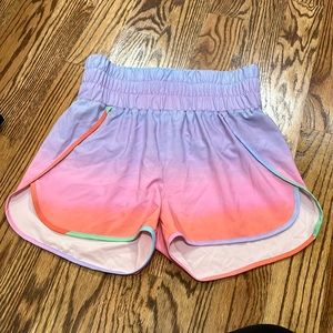 Four athletics shorts, colab with Juli Bauer Roth